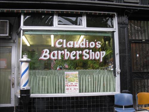 The barber shop