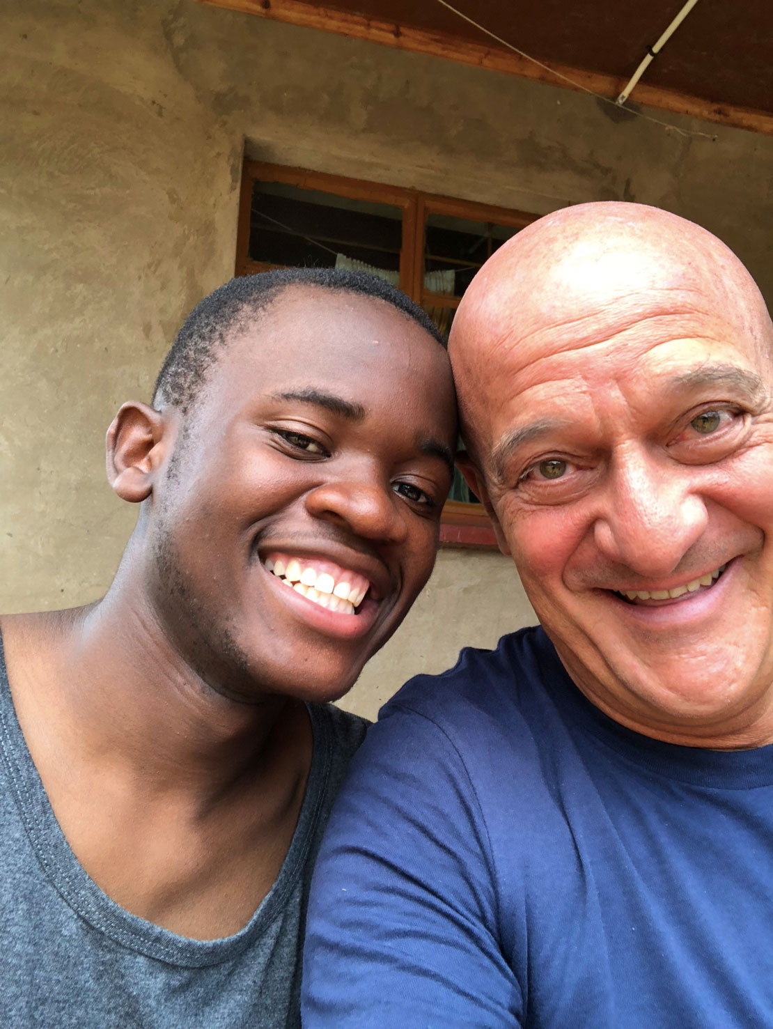 Claudio Bisio e Takunda, Zimbabwe 2018